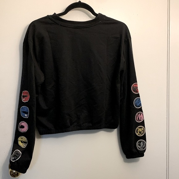 POWER RANGERS ⚡️ *OFFICIAL* Crop Sweatshirt - Picture 4 of 4